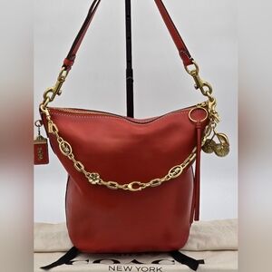 💥RARE💥Coach Originals Collection Archive Duffle- LARGE- Vermilion